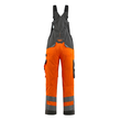 Newcastle Latzhose / Gr. 82C68, Hi-vis  Orange/Dunkelanthrazit Produktbild Additional View 2 S