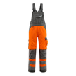 Newcastle Latzhose / Gr. 90C60, Hi-vis  Orange/Dunkelanthrazit Produktbild