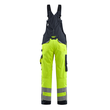 Newcastle Latzhose / Gr. 82C68, Hi-vis  Gelb/Schwarzblau Produktbild Additional View 2 S