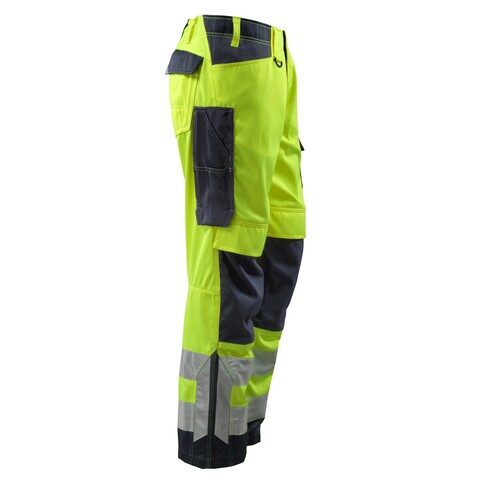 Kendal Hose / Gr. 82C52, Hi-vis  Gelb/Schwarzblau Produktbild Additional View 3 L