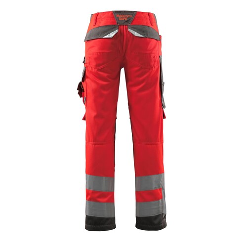 Kendal Hose / Gr. 82C49, Hi-vis  Rot/Dunkelanthrazit Produktbild Additional View 2 L