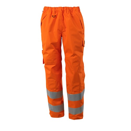 Überziehhose mit Knietaschen / Gr. L,  Hi-vis Orange Produktbild