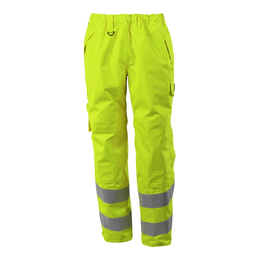 Überziehhose mit Knietaschen / Gr. L,  Hi-vis Gelb Produktbild