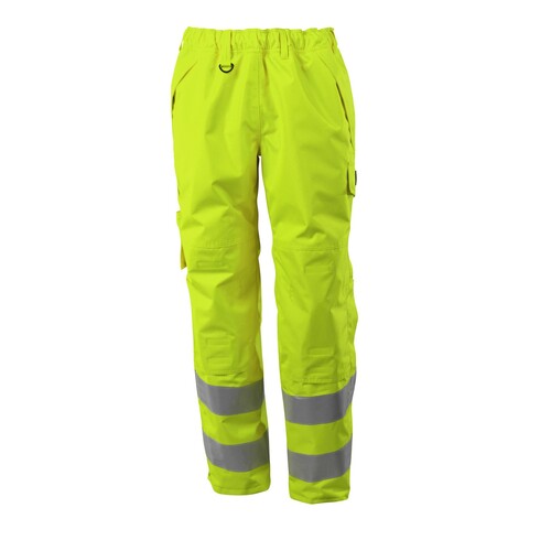 Überziehhose mit Knietaschen / Gr. M,  Hi-vis Gelb Produktbild