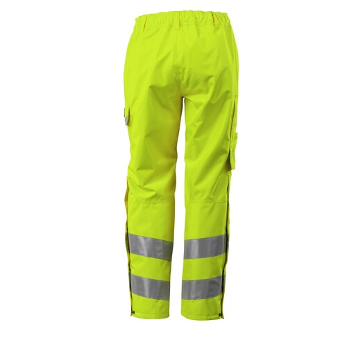 Überziehhose mit Knietaschen / Gr. S,  Hi-vis Gelb Produktbild Additional View 2 L