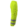 Überziehhose mit Knietaschen / Gr. S,  Hi-vis Gelb Produktbild Additional View 3 S