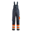Sunderland Latzhose / Gr. 90C60,  Schwarzblau/Hi-vis Orange Produktbild