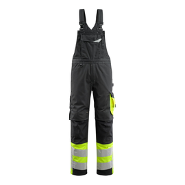 Sunderland Latzhose / Gr. 90C60,  Schwarz/Hi-vis Gelb Produktbild