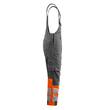 Sunderland Latzhose / Gr. 82C60,  Dunkelanthrazit/Hi-vis Orange Produktbild Additional View 3 S