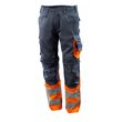Leeds Hose / Gr. 90C60,  Schwarzblau/Hi-vis Orange Produktbild