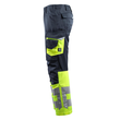 Leeds Hose / Gr. 82C60,  Schwarzblau/Hi-vis Gelb Produktbild Additional View 1 S