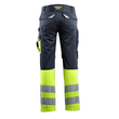 Leeds Hose / Gr. 82C60,  Schwarzblau/Hi-vis Gelb Produktbild Additional View 2 S