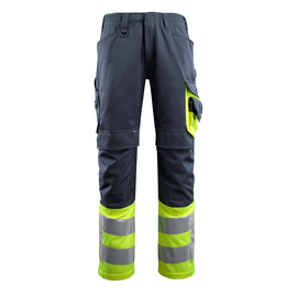 Leeds Hose / Gr. 90C48,  Schwarzblau/Hi-vis Gelb Produktbild