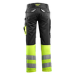 Leeds Hose / Gr. 82C52, Schwarz/Hi-vis  Gelb Produktbild Additional View 2 S