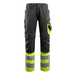 Leeds Hose / Gr. 90C48, Schwarz/Hi-vis  Gelb Produktbild