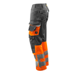 Leeds Hose / Gr. 82C52,  Dunkelanthrazit/Hi-vis Orange Produktbild Additional View 1 S