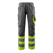 Leeds Hose / Gr. 90C60,  Dunkelanthrazit/Hi-vis Gelb Produktbild