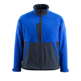 Finley Soft Shell Jacke / Gr. L,  Kornblau/Schwarzblau Produktbild