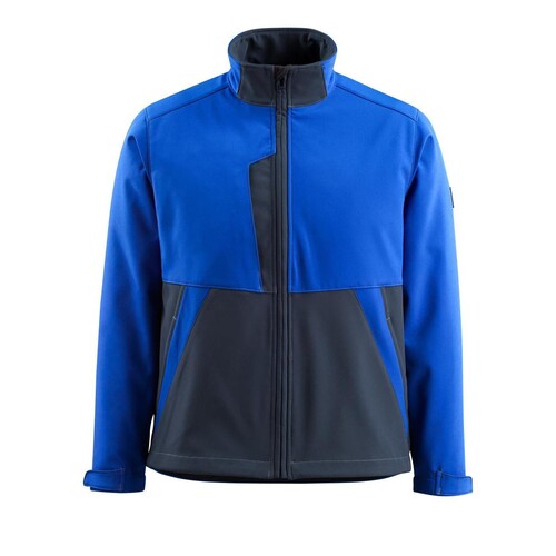 Finley Soft Shell Jacke / Gr. L,  Kornblau/Schwarzblau Produktbild
