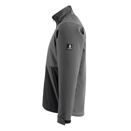 Finley Soft Shell Jacke / Gr. L,  Dunkelanthrazit/Schwarz Produktbild Additional View 1 L