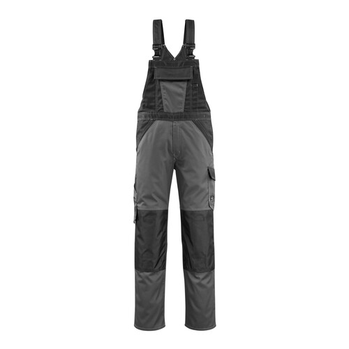 Leeton Latzhose / Gr. 82C60,  Dunkelanthrazit/Schwarz Produktbild