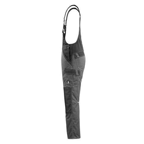 Leeton Latzhose / Gr. 82C60,  Dunkelanthrazit/Schwarz Produktbild Additional View 1 L