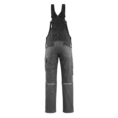 Leeton Latzhose / Gr. 82C60,  Dunkelanthrazit/Schwarz Produktbild Additional View 2 L