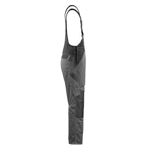 Leeton Latzhose / Gr. 82C60,  Dunkelanthrazit/Schwarz Produktbild Additional View 3 L