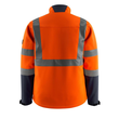 Kiama Soft Shell Jacke / Gr. L, Hi-vis  Orange/Schwarzblau Produktbild Additional View 2 S