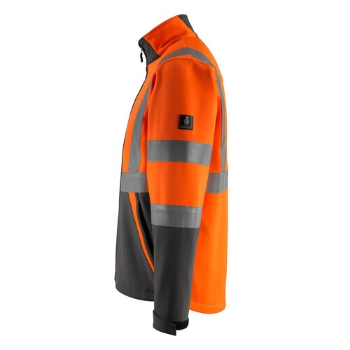 Kiama Soft Shell Jacke / Gr. L, Hi-vis  Orange/Dunkelanthrazit Produktbild Additional View 1 L