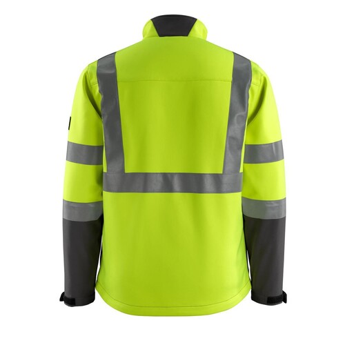 Kiama Soft Shell Jacke / Gr. 2XL,  Hi-vis Gelb/Dunkelanthrazit Produktbild Additional View 2 L