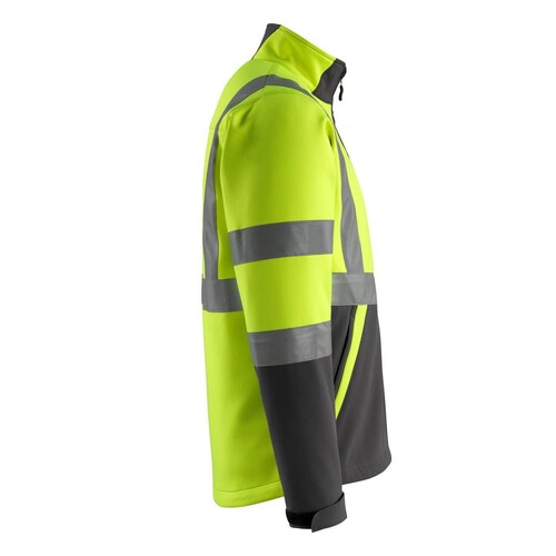 Kiama Soft Shell Jacke / Gr. 4XL,  Hi-vis Gelb/Dunkelanthrazit Produktbild Additional View 3 L