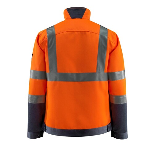 Forster Arbeitsjacke / Gr. S, Hi-vis  Orange/Schwarzblau Produktbild Additional View 2 L