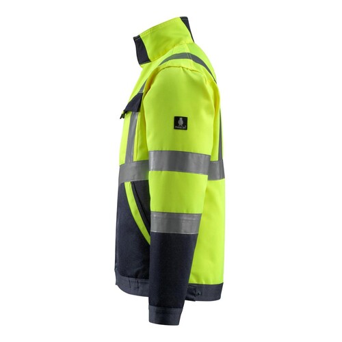Forster Arbeitsjacke / Gr. S, Hi-vis  Gelb/Schwarzblau Produktbild Additional View 1 L