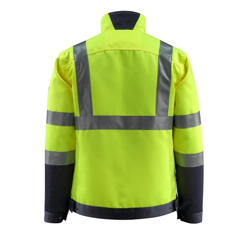 Forster Arbeitsjacke / Gr. S, Hi-vis  Gelb/Schwarzblau Produktbild Additional View 2 L