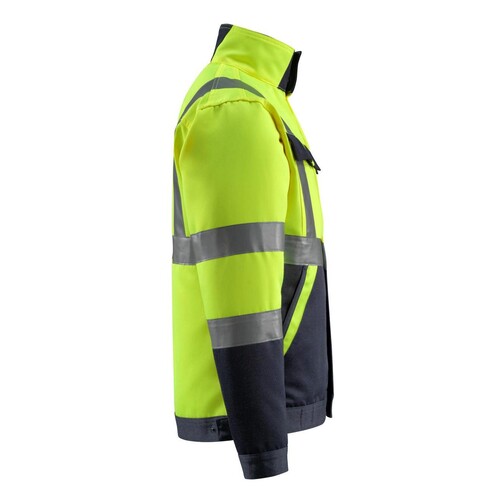 Forster Arbeitsjacke / Gr. S, Hi-vis  Gelb/Schwarzblau Produktbild Additional View 3 L