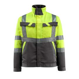 Forster Arbeitsjacke / Gr. L, Hi-vis  Gelb/Dunkelanthrazit Produktbild