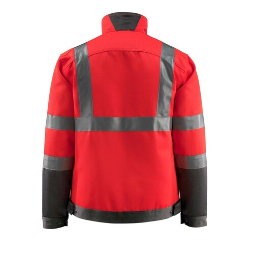 Forster Arbeitsjacke / Gr. S, Hi-vis  Rot/Dunkelanthrazit Produktbild Additional View 2 L