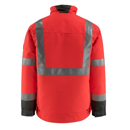 Penrith Winterjacke / Gr. 4XL, Hi-vis  Rot/Dunkelanthrazit Produktbild Additional View 2 L