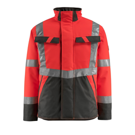 Penrith Winterjacke / Gr. L, Hi-vis  Rot/Dunkelanthrazit Produktbild