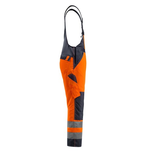 Gosford Latzhose / Gr. 82C44, Hi-vis  Orange/Schwarzblau Produktbild Additional View 3 L