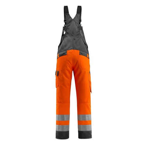 Gosford Latzhose / Gr. 82C44, Hi-vis  Orange/Dunkelanthrazit Produktbild Additional View 2 L