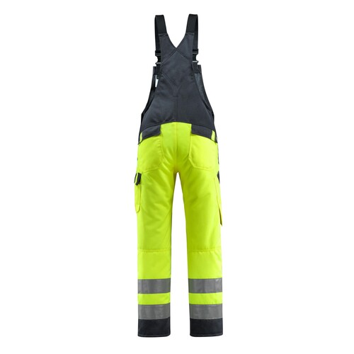 Gosford Latzhose / Gr. 82C52, Hi-vis  Gelb/Schwarzblau Produktbild Additional View 2 L