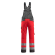 Gosford Latzhose / Gr. 82C66, Hi-vis  Rot/Dunkelanthrazit Produktbild Additional View 2 S