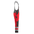 Gosford Latzhose / Gr. 82C66, Hi-vis  Rot/Dunkelanthrazit Produktbild Additional View 3 S