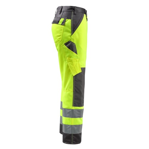 Maitland Hose / Gr. 82C52, Hi-vis  Gelb/Dunkelanthrazit Produktbild Additional View 3 L