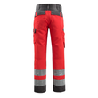 Maitland Hose / Gr. 76C50, Hi-vis  Rot/Dunkelanthrazit Produktbild Additional View 2 S