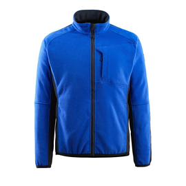 Hannover Fleecejacke / Gr. L,  Kornblau/Schwarzblau Produktbild