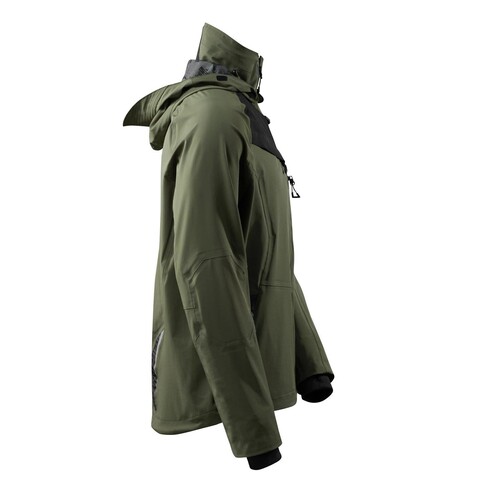 Jacke, ULTIMATE STRETCH, wasserdicht /  Gr. 4XL, Moosgrün/Schwarz Produktbild Additional View 3 L