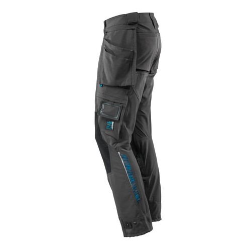 Hose mit Hängetaschen, Stretch / Gr.  76C47, Dunkelanthrazit Produktbild Additional View 1 L